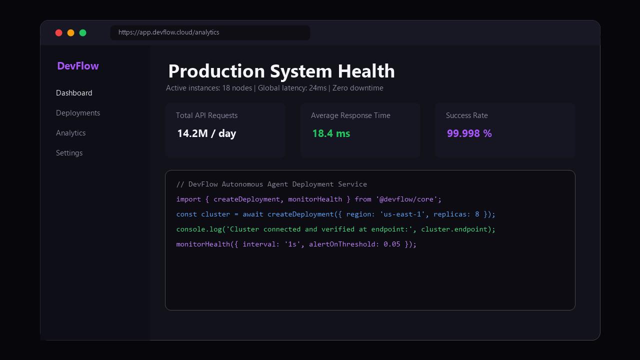 DevFlow Studio Web App